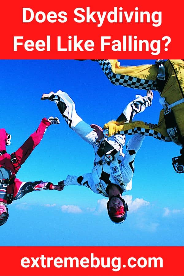 Does Skydiving Feel Like Falling?